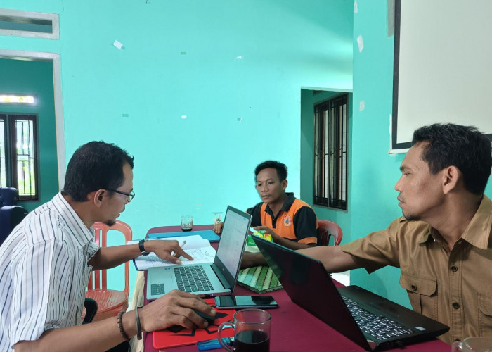Target Naik Status, 10 Desa di Kecamatan Padang Jaya Input Data IDM 