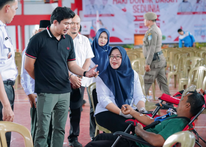 Donor Darah Sedunia, PMI Bengkulu Utara 'Sedot' Ratusan Kantong Darah
