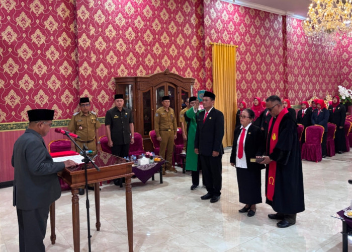 Pemkab Bengkulu Utara Lantik 25 Kepala Sekolah, Ini Daftarnya... 