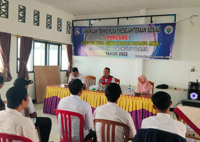Tingkatkan Layanan, Operator Desa se-Kecamatan Padang Jaya Ikuti Bimtek Kluster Poskesos