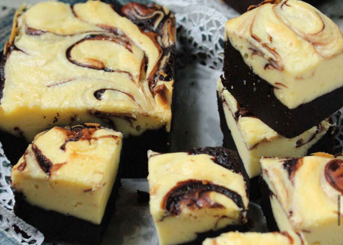 Resep Brownies Cream Cheese, Menu Dessert Favorit Keluarga