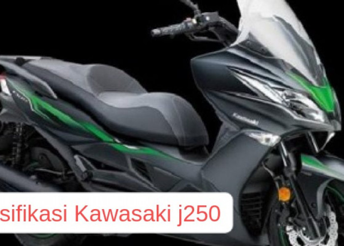 Spesifikasi Skutik Kawasaki J250, Menggebrak Pasar dengan Body Sporty Ala Ninja