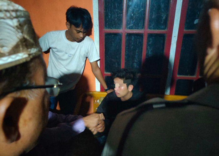 Malam Takbir Rumah Warga Lubuk Sahung Dibobol Maling, Pelaku Digelandang Polisi