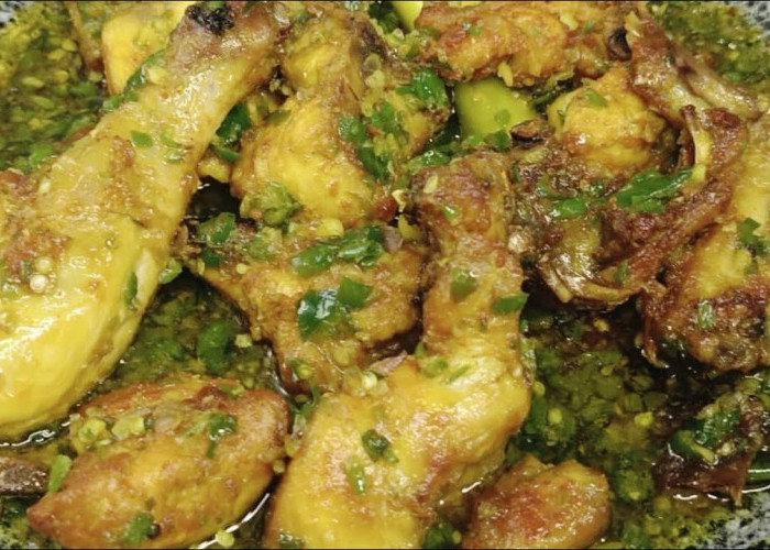 Resep Ayam Sambal Cabe Ijo yang Pedas Nampol dan Pastinya Anti Langu