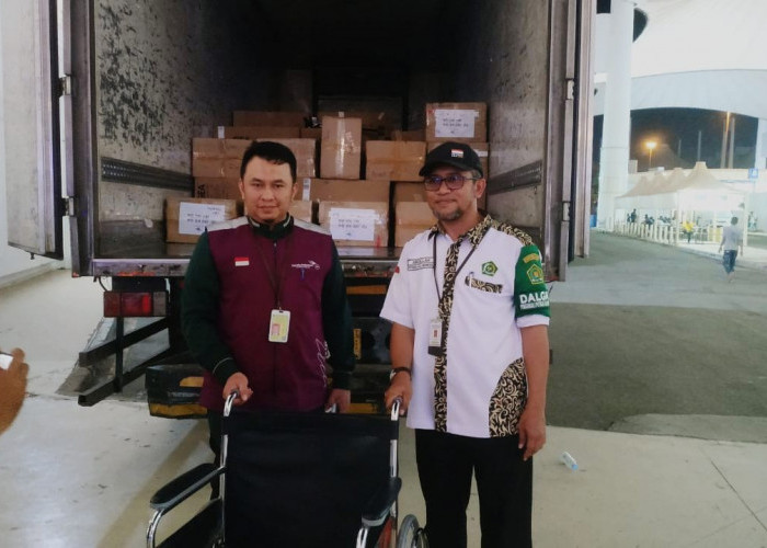 Dukung Program Haji Ramah Lansia, 100 Kursi Roda Tiba di Bandara Madinah