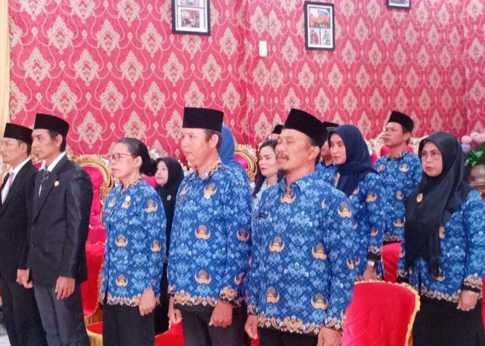 Isi Kekosongan, 14 Pejabat Pemkab Bengkulu Utara Dimutasi