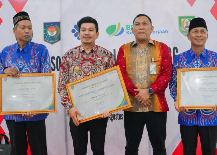 Dua Kades di Padang Jaya Bawa Nama Baik Daerah, Bupati Arie: Alhamdulillah Bengkulu Utara Terbaik Pertama