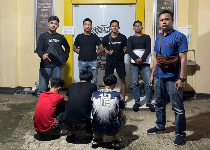 Ribut di Cafe, 3 Pelaku Pengeroyokan Berhasil Dibekuk Unit Reskrim Polsek Ketahun