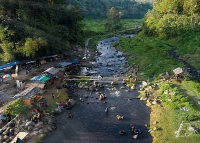 Nikmati Sejuknya Air Sungai Trokon Curup, Objek Wisata Favorit Sejuta Umat