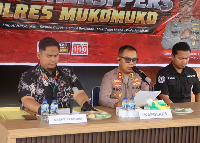 Tiga Perkara Dibongkar Polres Mukomuko, Dari Samcodin hingga Dugaan Penyerobotan Tanah