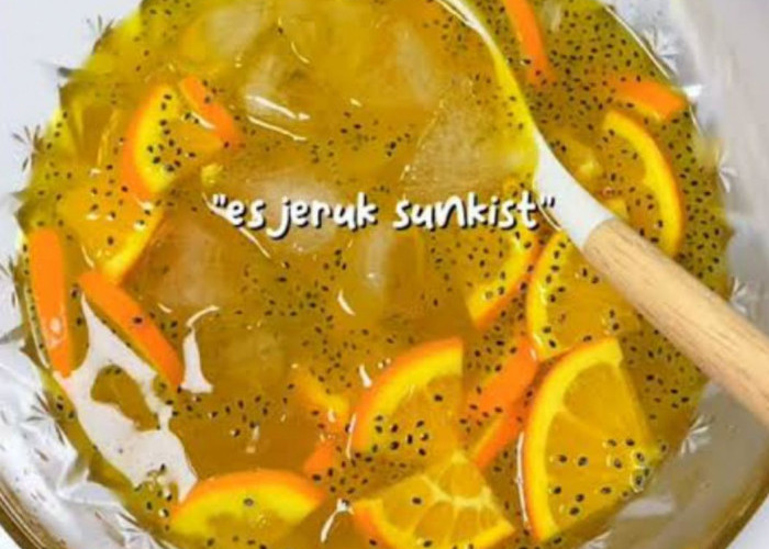 Resep Es Jeruk Sunkist yang Siap Nyegerin Tenggorokan 