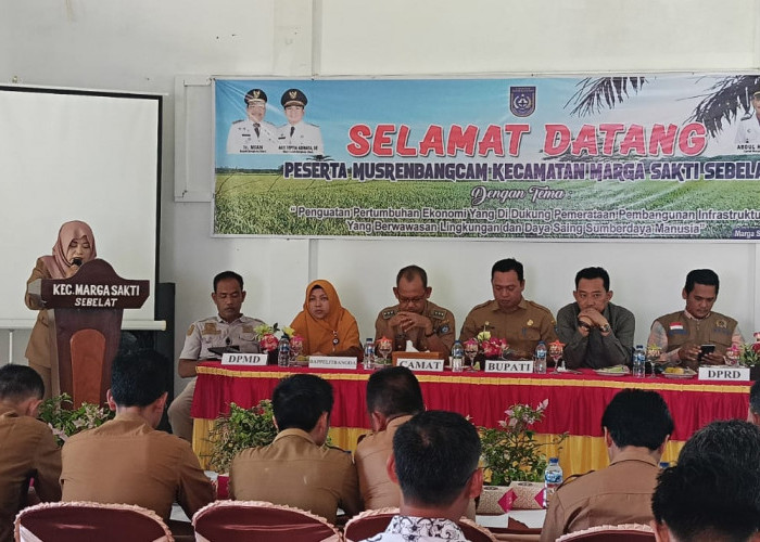 Dihadiri Sekda dan 4 Anggota DPRD Bengkulu Utara, Musrenbangcam RKPD 2025 di MSS Sukses