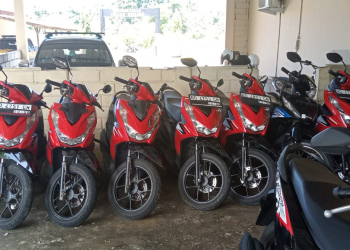 Jelang Lebaran, Polsek Ketahun Terima Titipan 11 Unit Sepeda Motor