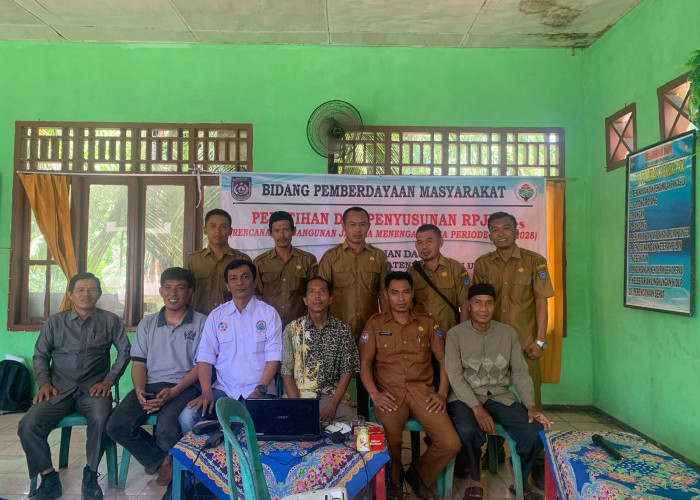 Gelar Pelatihan Penyusunan RPJMDes 2022-2028, Pemdes Durian Daun Siap Membangun