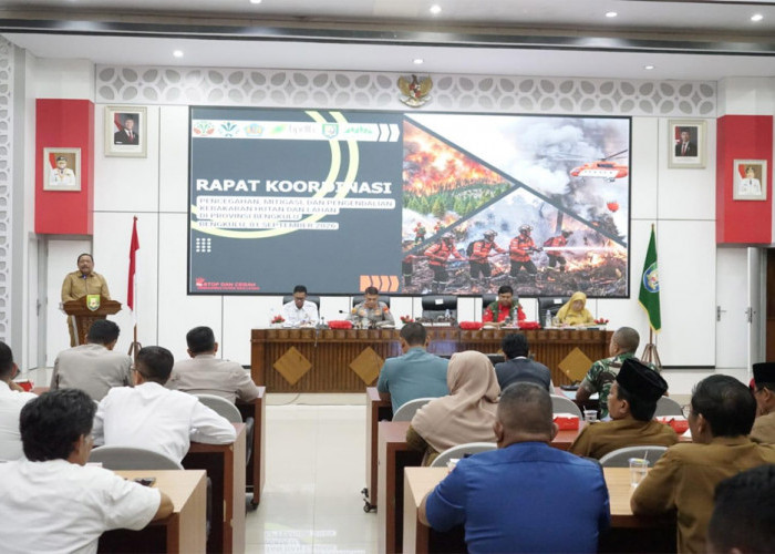 Antisipasi Karhutla, Pemprov Bengkulu Bentuk Tim Jaga Api