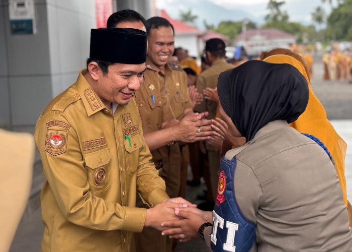 Halalbihalal Jadi Titik Start, Bupati Arie Ajak Gaspol Selesaikan Infrastruktur dan Tingkatkan Kinerja ASN