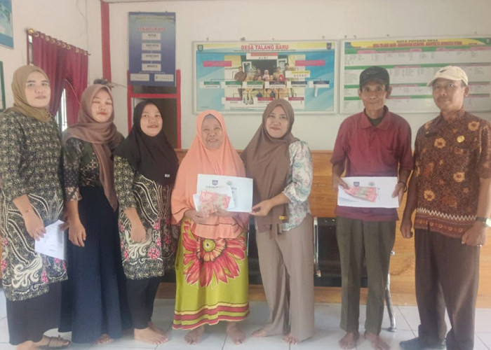 Realisasi DD, Pemdes Talang Baru Salurkan BLT & Tingkatkan Kapasitas SDM Lewat Pelatihan