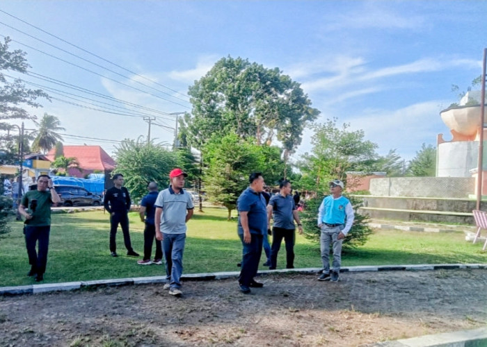 Penataan Bundaran Kota Mukomuko Dimulai, Proyek Patung Masih Proses Lelang