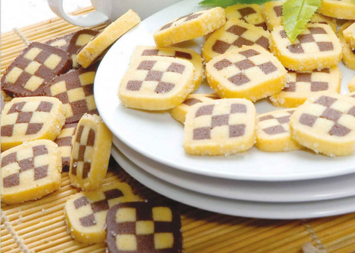 Resep Chess Cookies, Bentuknya Mirip Papan Catur, Enak dan Mudah Dibuat