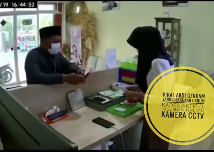 Viral Aksi Gendam yang Dilakukan Oknum Kades Aktif di Pasuruan Terekam Kamera CCTV