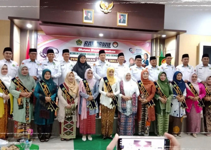 Ketua DWP Kemenag Mukomuko Dikukuhkan sebagai Bunda Inklusi