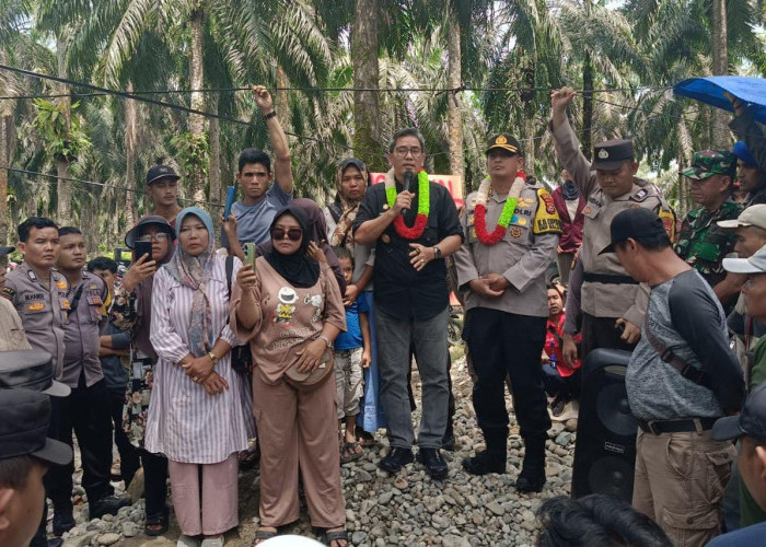 FMBP Persempit Akses Keluar Masuk ke PT Agricinal, Kapolsek: Pertemuan Lanjutan Tunggu Arahan Pj Bupati