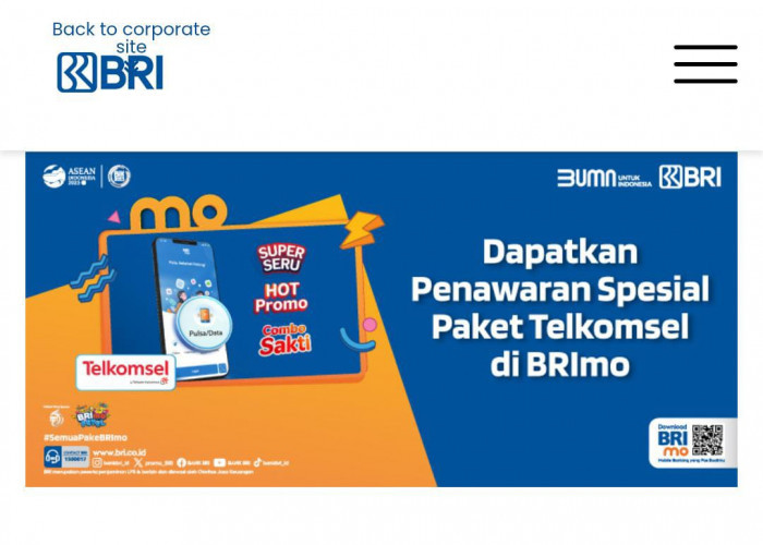 Beli Paket Data Telkomsel di BRImo, Dapatkan Tambahan Pulsa Rp25 ribu