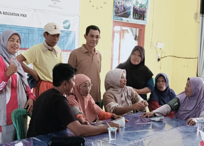 Kelurahan Banda Ratu Hidupkan Semangat Lansia Lewat Senam dan Cek Kesehatan Gratis