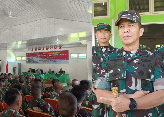 Kunker ke Bengkulu Utara, Panglima Kodam II Sriwijaya Jamin Netralitas Prajurit TNI di Pemilu 2024