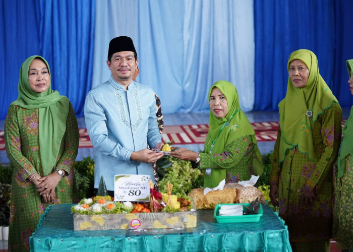 Hadiri Harlah Muslimat NU ke-80, Ini Pesan Bupati Bengkulu Utara