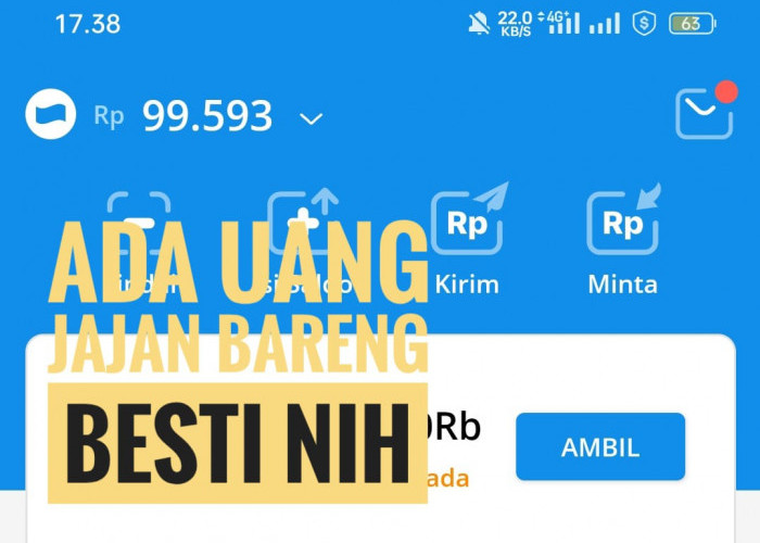 Ada Uang Jajan Gratis dari Link Dana Kaget Ini, Cair Hingga Rp100 Ribu Per Hari