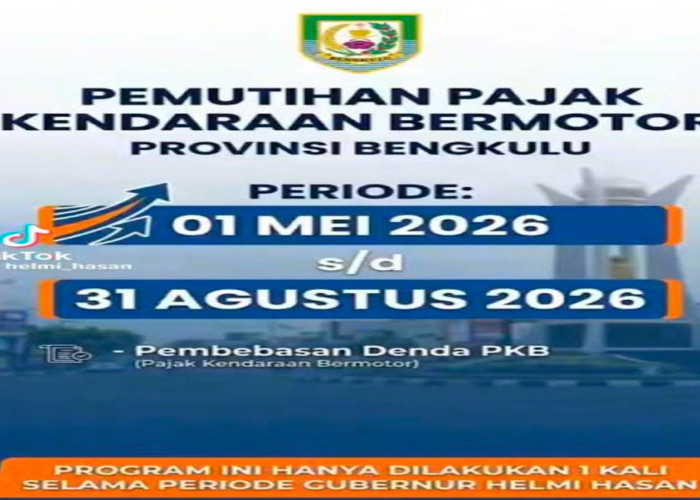 Kesempatan Terakhir! Pemprov Buka Pemutihan Pajak Kendaraan Mulai Mei 2026