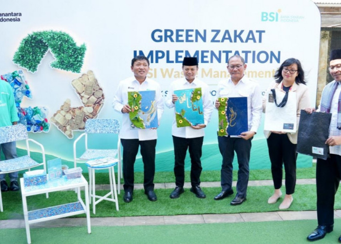Lewat Implementasi Green Zakat, BSI Ajak Masyarakat Ubah Sampah Jadi Emas