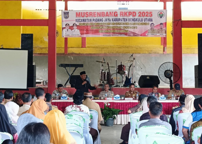 Musrenbangcam, Camat Padang Jaya Harapkan Usulan Prioritas dari Desa Terealisasi di Tahun 2025