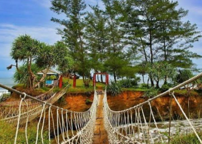 Mirip Wisata Tanah Lot di Bali, Ini 5 daya tarik yang dimiliki Pantai Sungai Suci Bengkulu