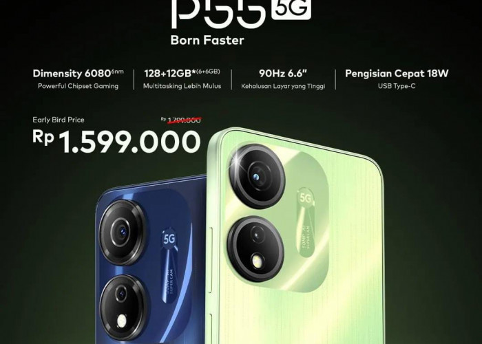 Review Itel P55 5G, Hape Termurah di Indonesia dan Kencang, Cuma Rp1 Jutaan!