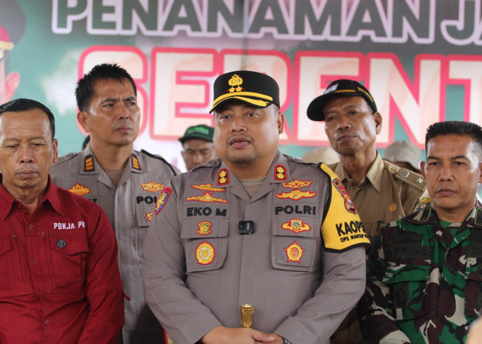 Dukung Program Ketahanan Pangan, Polres Bengkulu Utara Himbau Maksimalkan Potensi Ketersediaan Pangan Lokal