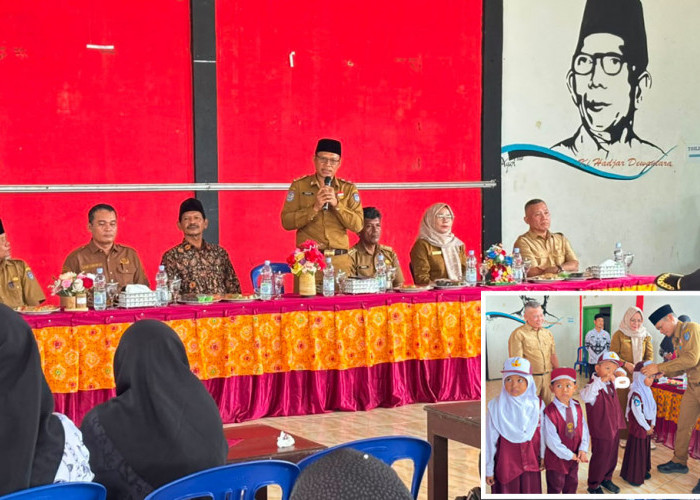 Pemkab Bagikan Seragam Gratis untuk Siswa SD dan SMP 4 Kecamatan