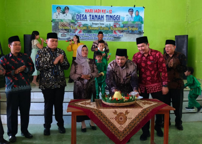 Hari Jadi ke-12, Tanah Tinggi Semangat Menuju Desa Mandiri