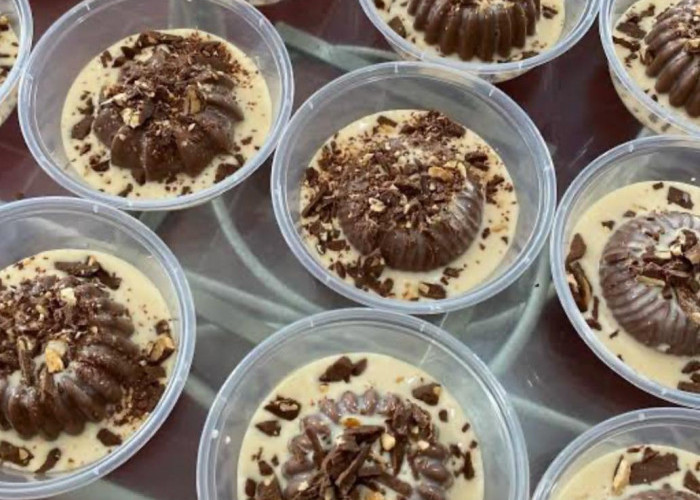Cara Membuat Puding Cokelat Silverqueen yang Lembut dan Creamy