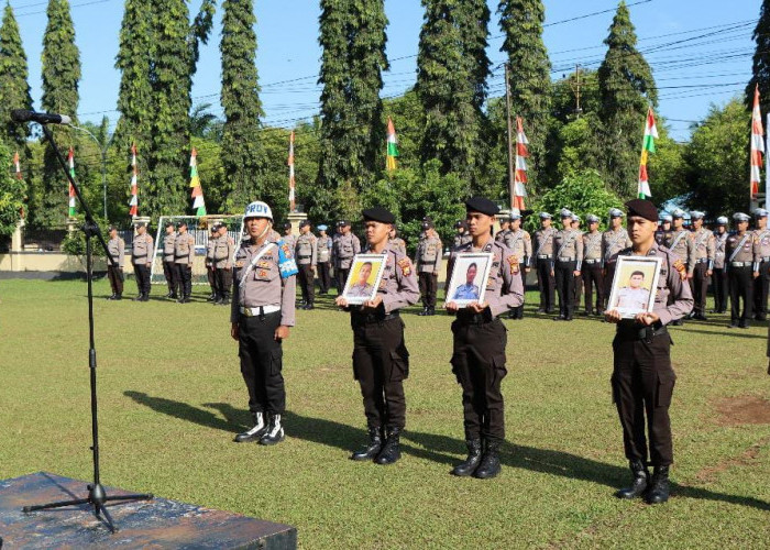 3 Anggota Polres Bengkulu Utara Dipecat dengan Tidak Hormat