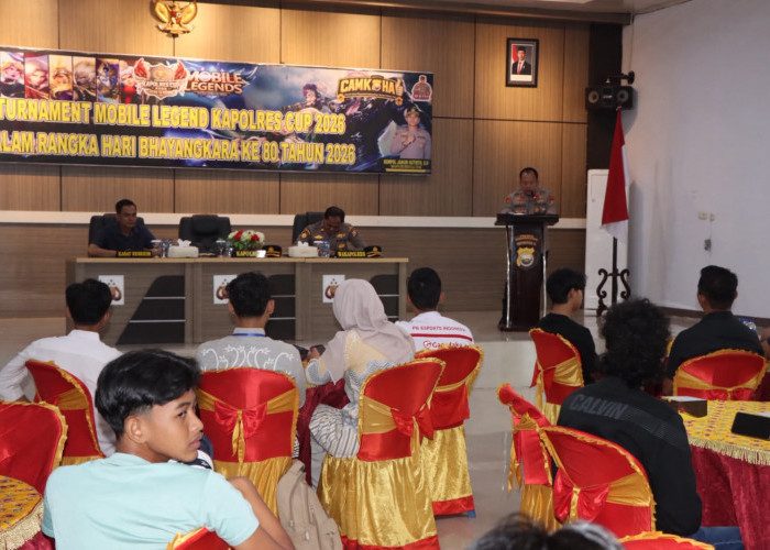Turnamen e- Sport Kapolres Bengkulu Utara, Lahirkan Peluang Prestasi Ditingkat Nasional