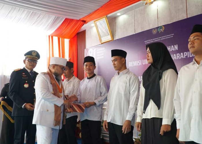 HUT ke-81 Kemedekaan RI, 1.711 Warga Binaan di Bengkulu Dapat Remisi