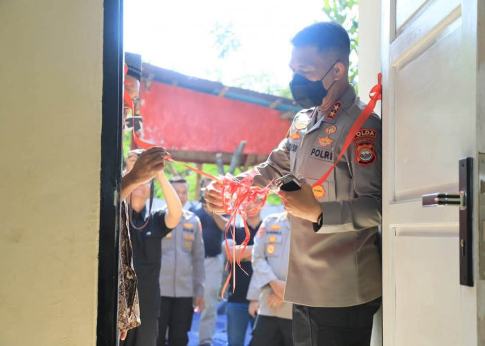 Semangat Presisi Polri, Polda Bengkulu Wujudkan Hunian Layak