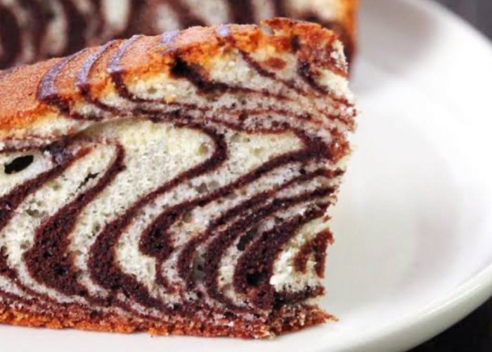 Dikenal Cantik dan Lembut, Ini Resep Zebra Cake