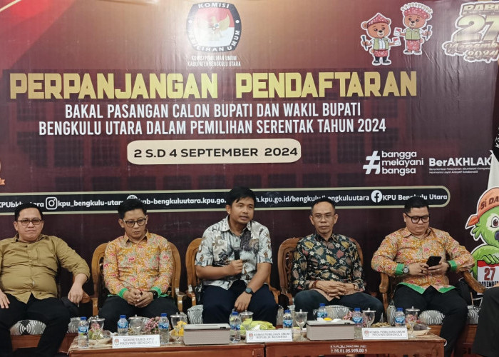 Paslon Pilkada Tunggal, Komisioner KPU RI Berkunjung ke Bengkulu Utara