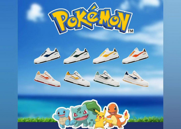 Keren Brand Sepatu Lokal Ini Diajak Kerja Sama dengan Anime Pokemon