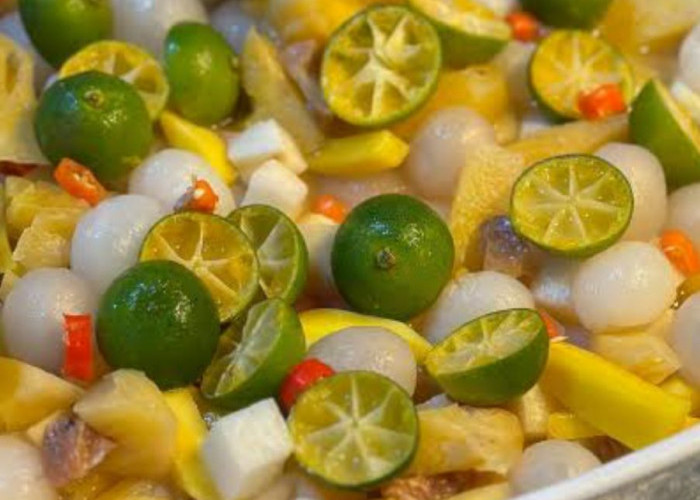 Resep Asinan Buah Kiamboy, Camilan Super Segar, Manis dan Asam Jadi Satu