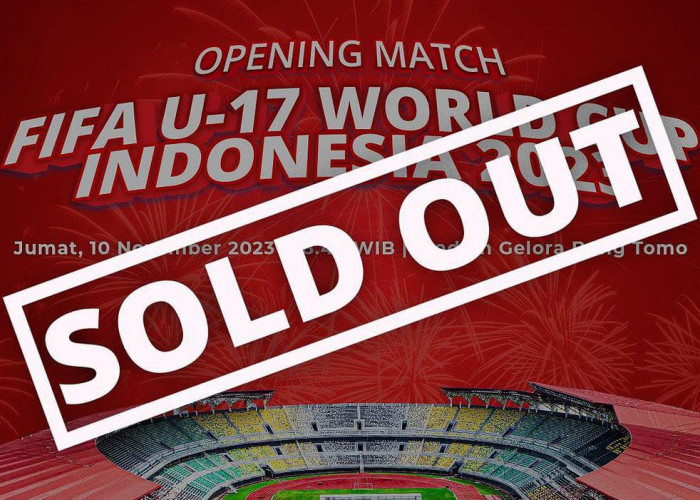 Luar Biasa! Akan dihadiri Presiden Jokowi, Tiket Pembukaan Piala Dunia U-17 2023 Habis Terjual