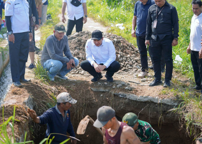 Gerak Cepat Bupati Bengkulu Utara Tangani JUT Amblas di Kemumu